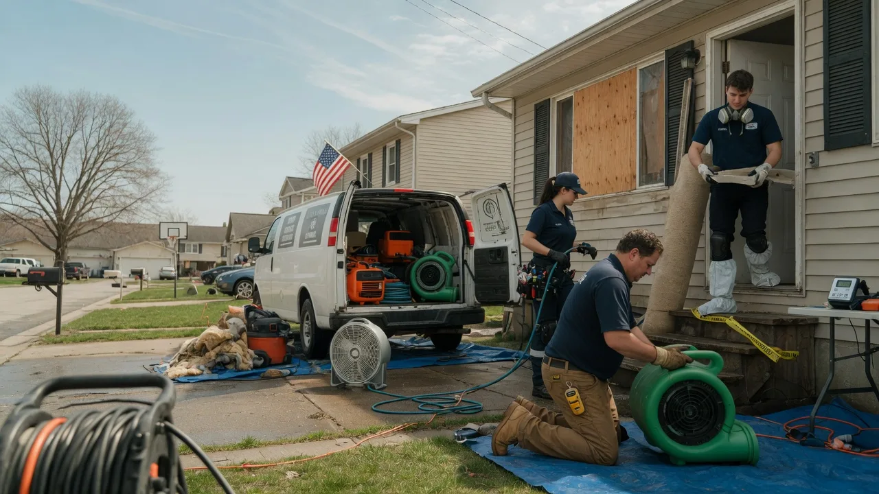 Water Damage Restoration in Wabash, IN near me